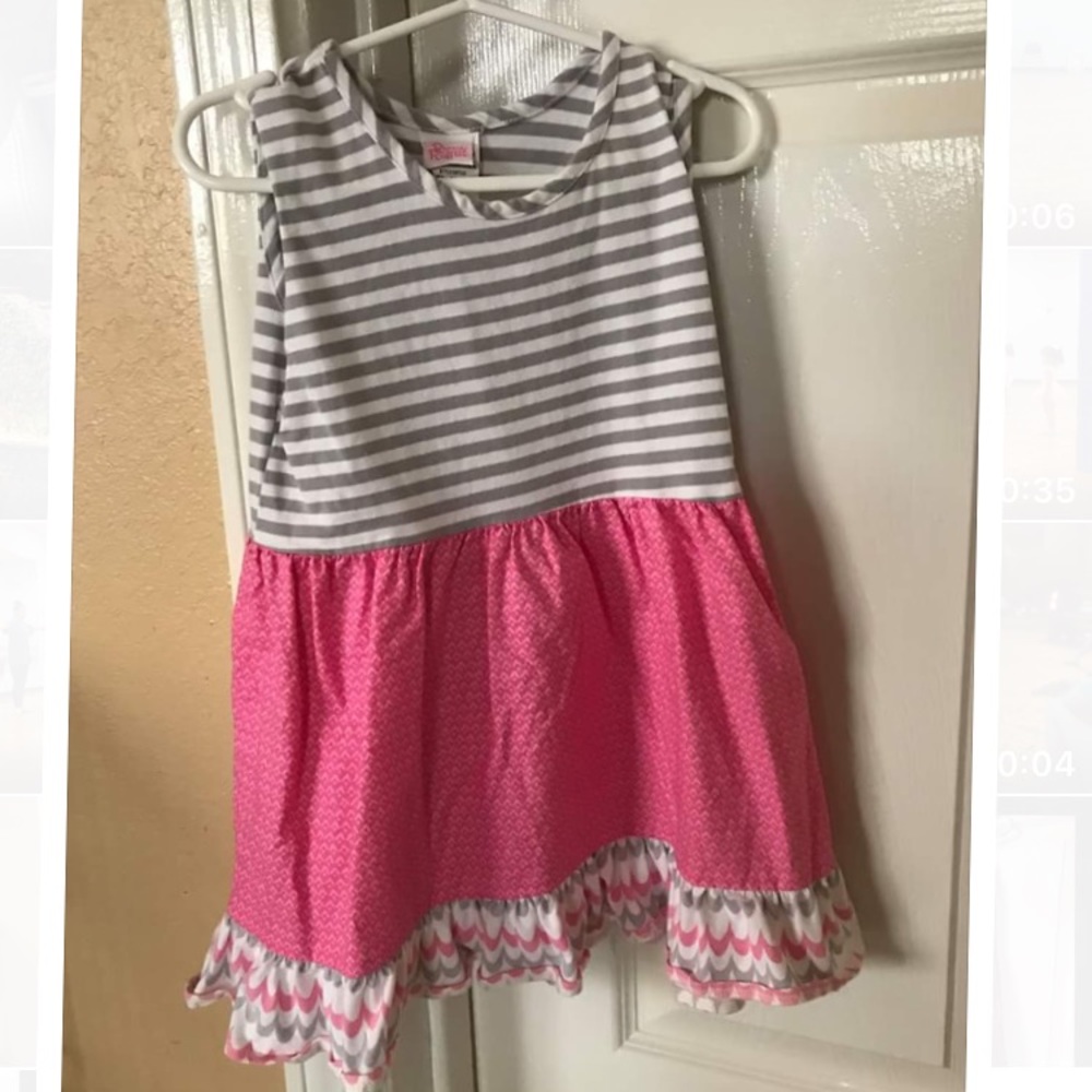 Ricrac and Ruffles 4t dress